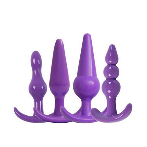 Pcs Unisex Butt Toy Insert Plug Trainer Kit Sexual Anal Training