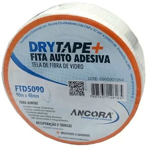 Fita Veda Trinca Ancora Auto Adesiva 90m X 48mm Em Oferta Na Obra Lar