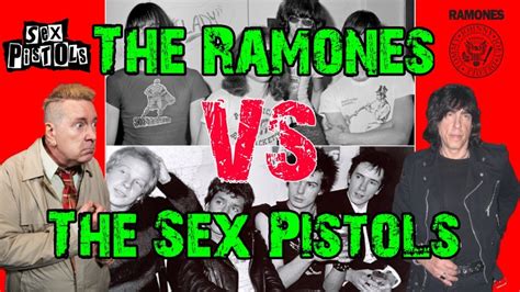 THE RAMONES VS THE SEX PISTOLS Which Band Is Better Punk