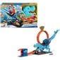 Lenktynių trasa Hot Wheels T Rex Chomp Down Track kaina pigu lt