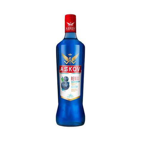 Vodka Askov Blueberry 900ml Supermercados Pague Menos