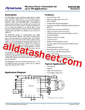 P A Rb Datasheet Pdf Renesas Technology Corp