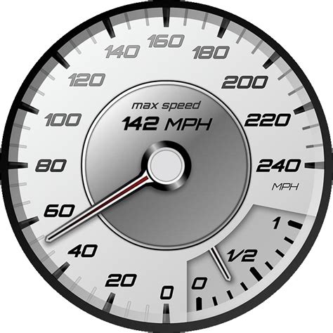 Car Speedometer Clip Art