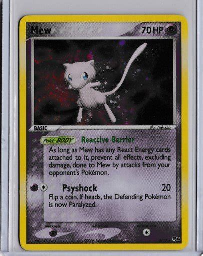 Mew Holo Rare Brugt Brugte Kort Pokemonshop