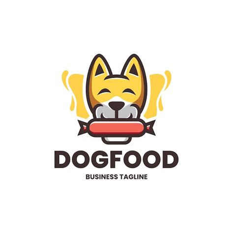 Premium Vector Dog Food Logo Vector