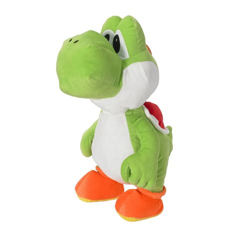 Super Mario Kids Yoshi Bedding Plush Cuddle Pillow Buddy - Walmart.com ...