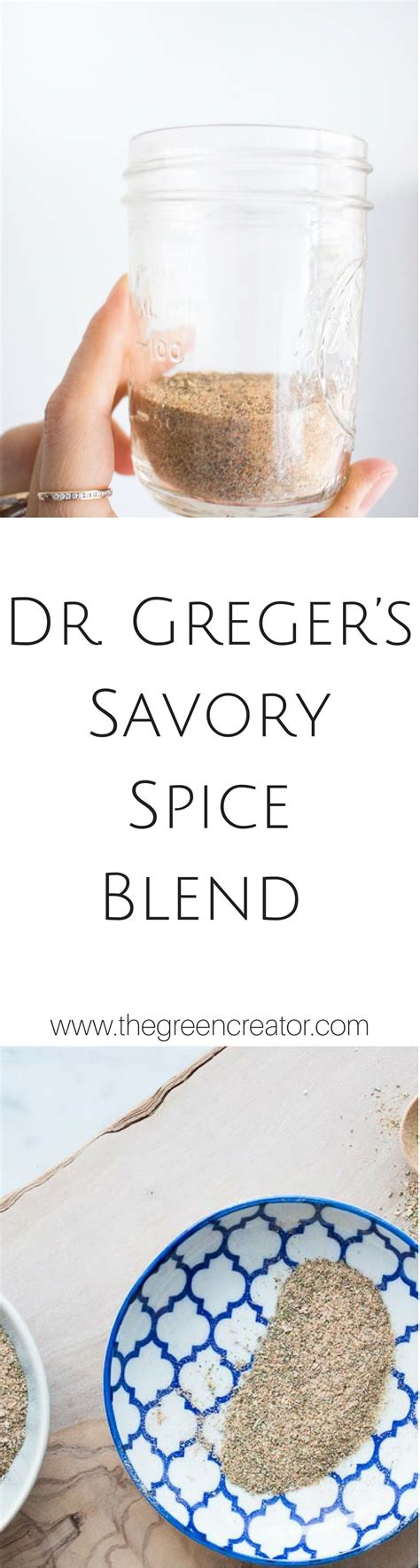 Dr Gregers Savory Spice Blend Recipe Spice Blends Recipes Spices