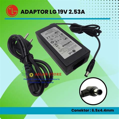 Promo Charger Casan Adaptor Monitor LG TV LED LCD LG 19V 2 53A DA 48G19