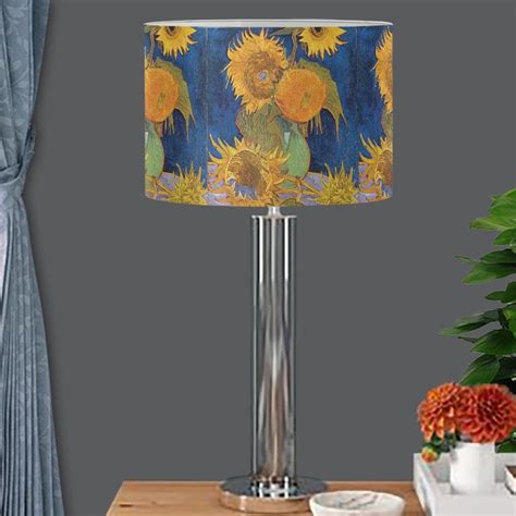 NETILGEN Vincent Van Gogh Lampshades For Table Lamp Still Life Vase