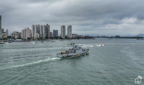 Sopesp Navio Patrulha Gurupi Chega Ao Porto De Santos Para Refor Ar