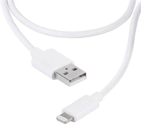 Vivanco USB Kabel USB 2 0 USB A Stekker Apple Lightning Stekker 2 00 M