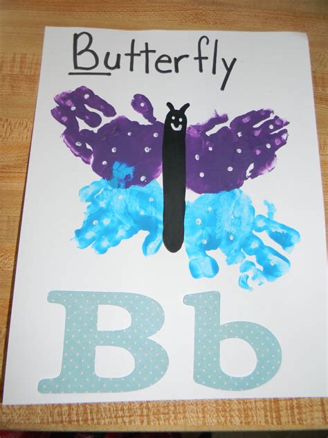 Homemade Memories: Alphabet Book - B is for Butterfly