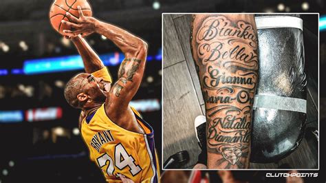 The Late Kobe Bryant Had A Tattoo Appointment Scheduled With Mister