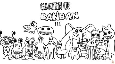 Dibujos De Garten Of Banban 3 Para Colorear Vsun