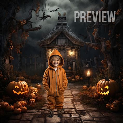 Halloween Digital Backdrops & Backgrounds, Overlays Fine Art ...