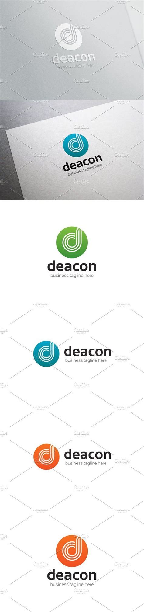 Deacon Letter D Logo Logo Design Graphic Design Font Names Letter D