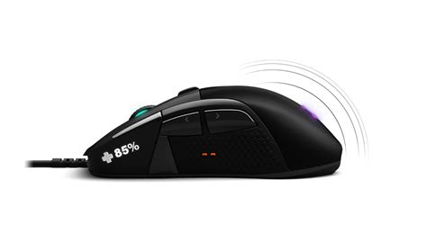 Rival Gaming Mouse Tactile Alerts And Oled Display Steelseries