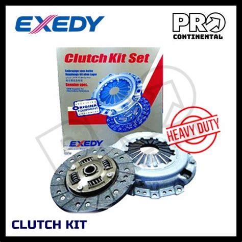 GENUINE EXEDY DAIKIN HEAVY DUTY PERODUA KANCIL 660 850 CLUTCH KIT SET