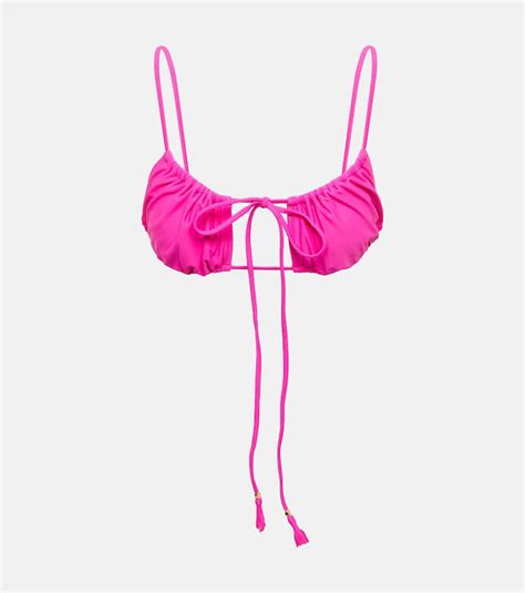 Buy BANANHOT Emma Cut Out Bikini Top Pink At 30 Off Editorialist