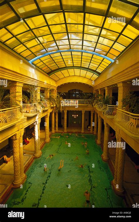 Gellert Baths, Budapest, Hungary Stock Photo - Alamy