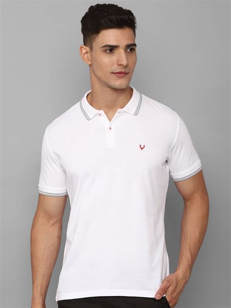 Buy Allen Solly Polo Collar Cotton T Shirt Tshirts For Men 23486518