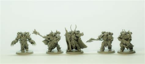 Warhammer 40000 Космодесантники Хаоса (Набор 5 миниатюр) / Chaos ...
