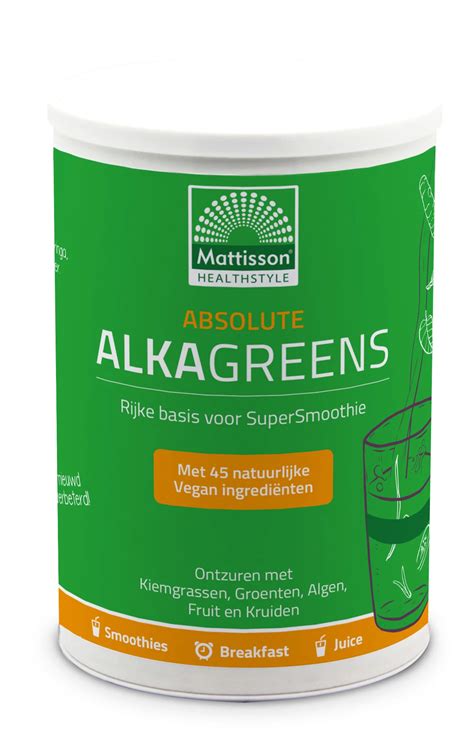 Mattisson Absolute Alkagreens Met Korting Kopen