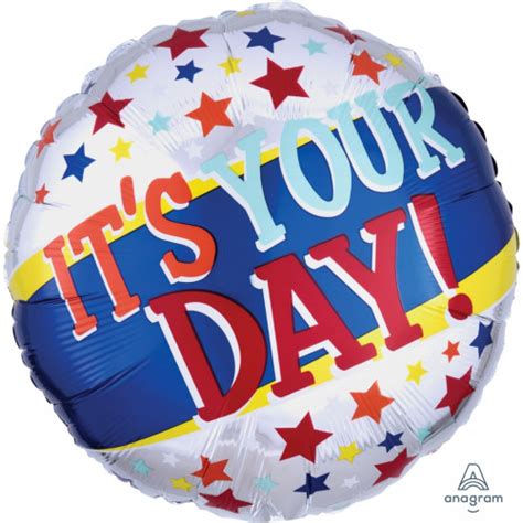 18 Its Your Day Birthday Balloon Simply Love Boutique Party Supplies