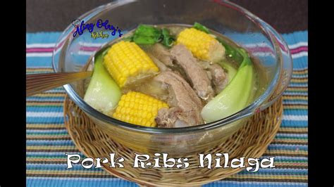 Pork Ribs Nilaga Youtube