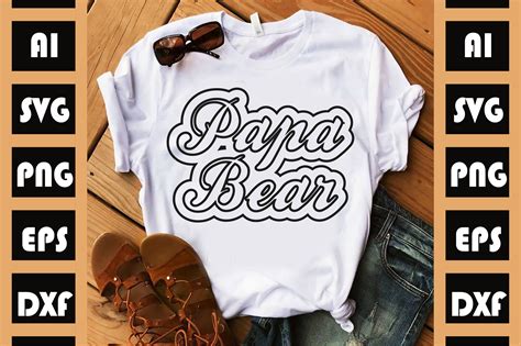 Papa Bear Graphic By Flowdesign · Creative Fabrica