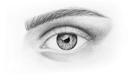 Black And White Eye Drawing at PaintingValley.com | Explore collection ...