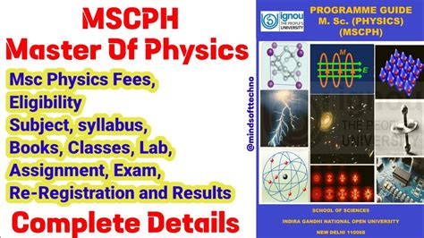 Msc Physics Msc Physics Books Assignment Classes Lab And Exam Msc