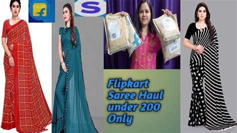 Saree Haul Flipkart Saree Haul Daily Use Saree Haul Georgette Saree