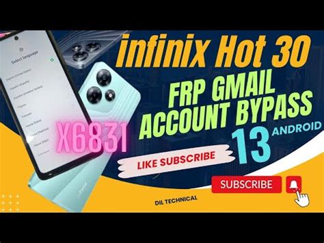 Infinix Hot X Frp Bypass Gmail Account Remove Android