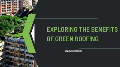 Ppt Exploring The Benefits Of Green Roofs In Residential Construction