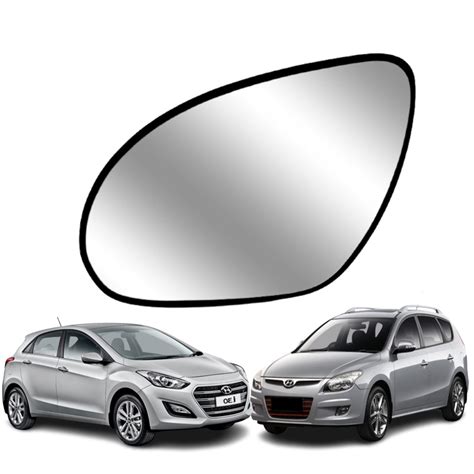 Lente Retrovisor Base Hyundai I Sw Ld Esquerdo Submarino