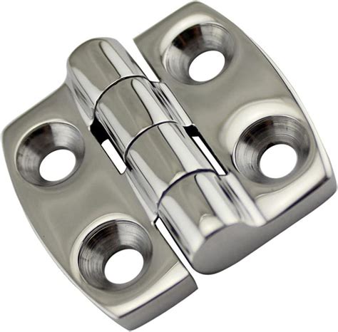 Casting Strap Hinge 316 Stainless Steel Boat Flush Door Hatch Compartment Hinges Heavy Duty