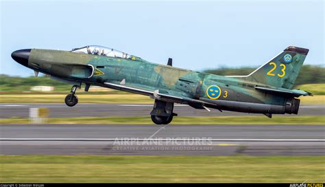 SE RMD Swedish Air Force Historic Flight SAAB J 32 Lansen At Karup