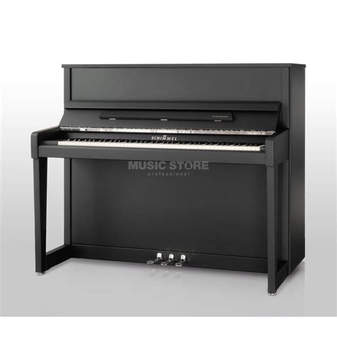 Schimmel Piano C 121 Elegance Manhattan Schwarz Supermatt TwinTone