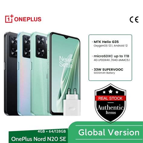 Global Version Oneplus Nord N Se Gb Gb Smartphone W Supervooc