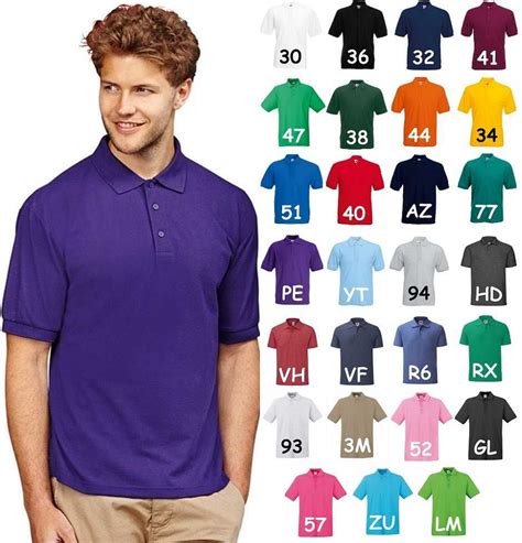 Чоловічі Футболки ПОЛО С КОМІРЦЕМ футболка Fruit of the Loom Polo: 349 ...