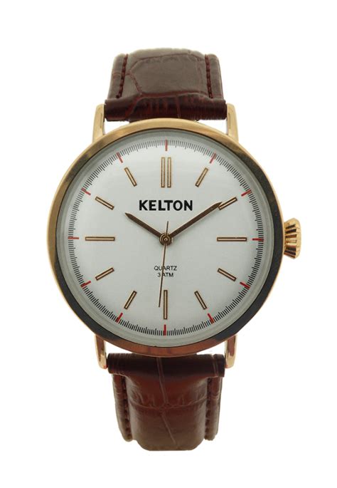 KELTON Metalic Gold Watch - Kelton
