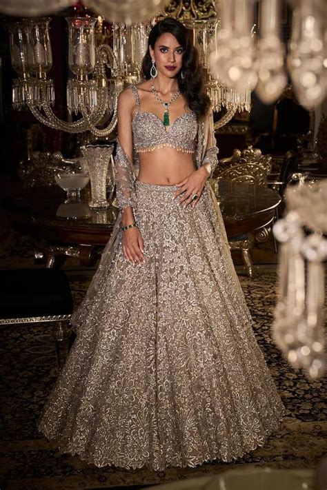 Seema Gujral Sequin Bridal Lehenga Set Women Lehengas Bridal