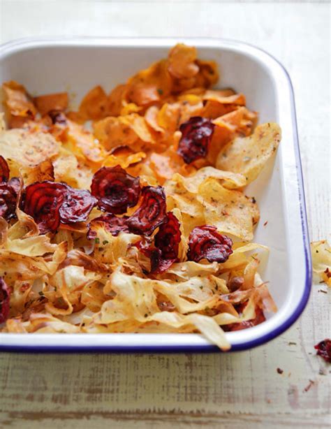 Baked Chilli Vegetable Crisps Recipe Nourish Books