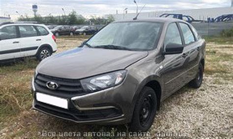 Новая Лада Гранта в цвете Кориандр (790) золотисто-коричневый, фото | Авто