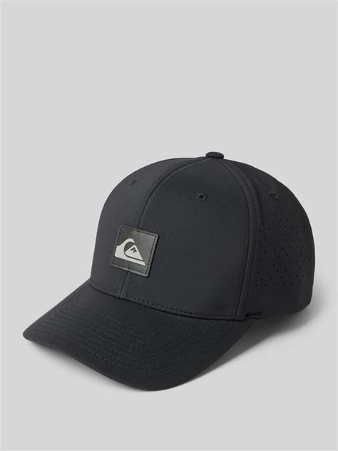 Quiksilver Basecap Mit Label Patch Modell Adapted Black Online Kaufen