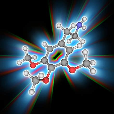 Mescaline Drug Molecule Photograph by Laguna Design/science Photo ...