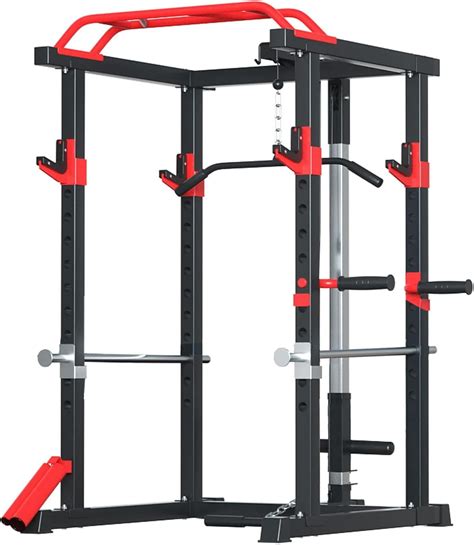 Power Plus Fitness Multi Functional Power Cage With Lat Pull Down