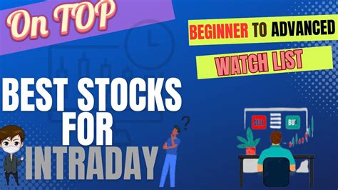 Intraday Stocks Watchlist Revealed Best Stocks For Intraday Trading