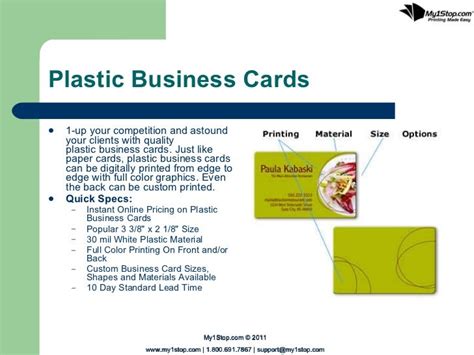 Types Of Plastic Cards